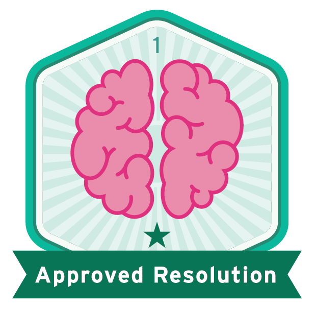 Approved Resolution
