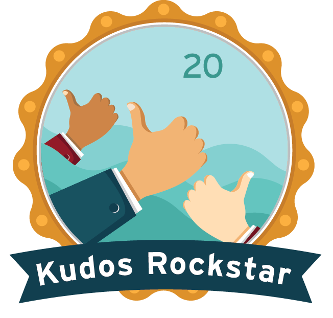 Receive 20 Kudos