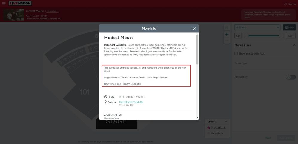 Screenshot of Modest Mouse Tickets Apr 20, 2022 Charlotte, NC _ Live Nation.jpg