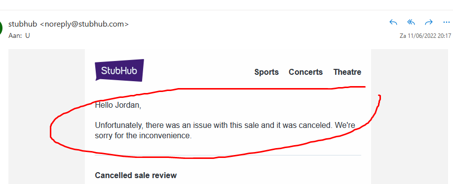 StubHub said they'd refund canceled tickets, but now they're