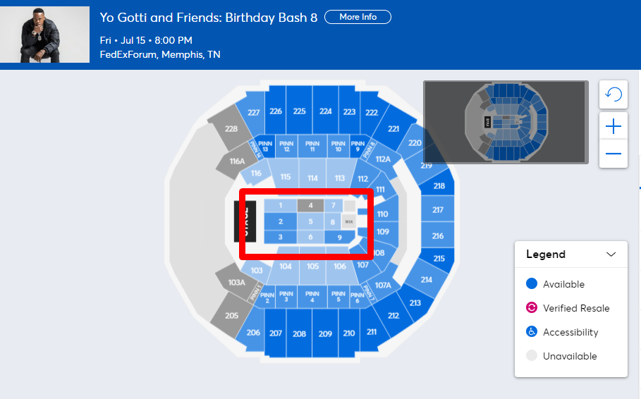 Incorrect seating section - StubHub Community