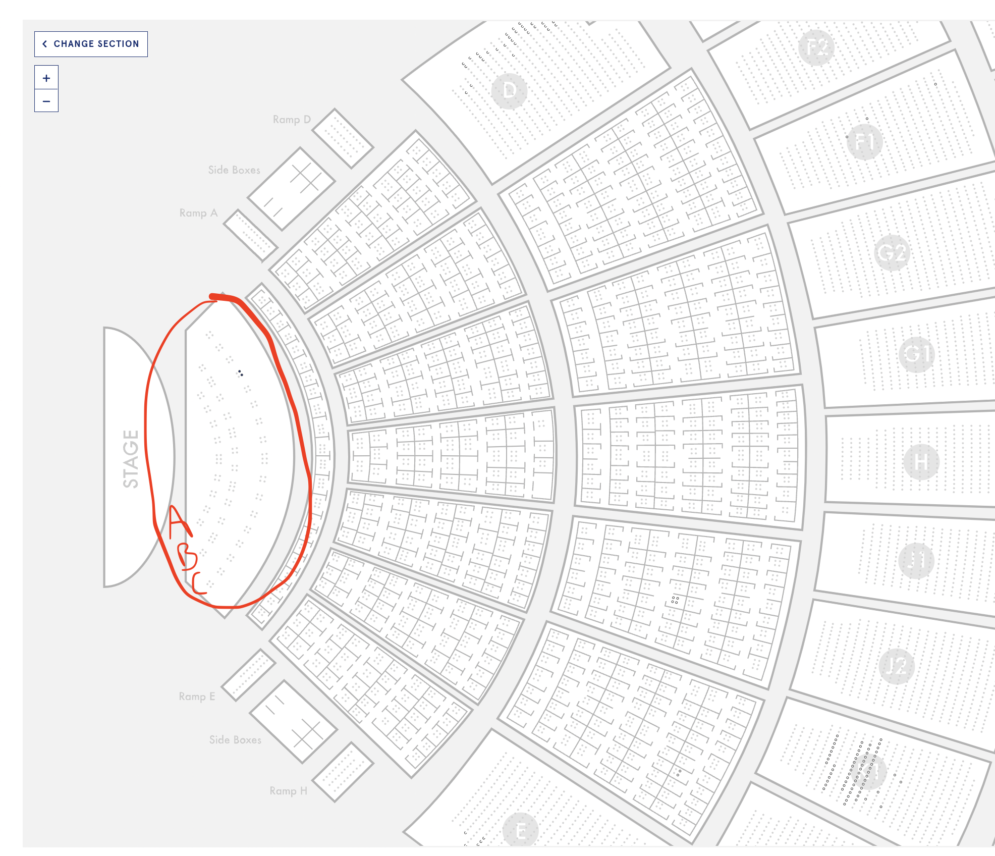 StubHub went from showing you what seats are available on a map to showing  you your seats once you put them in your cart, to now waiting to tell you  where you