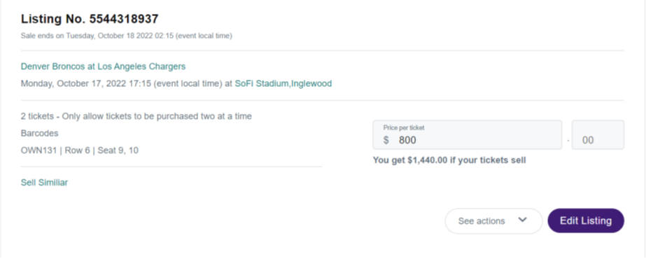 broncos tickets stubhub