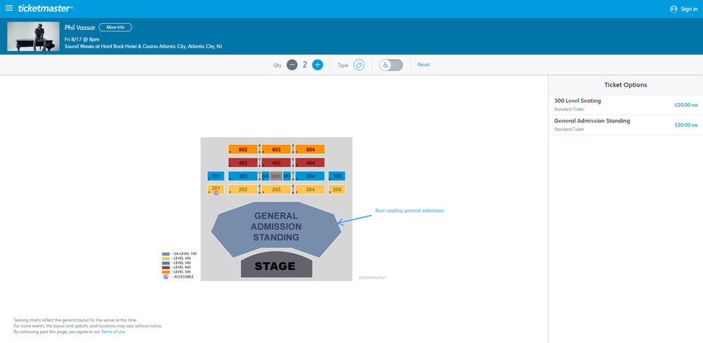 Screenshot of Tickets _ Phil Vassar - Atlantic City, NJ at Ticketmaster.png