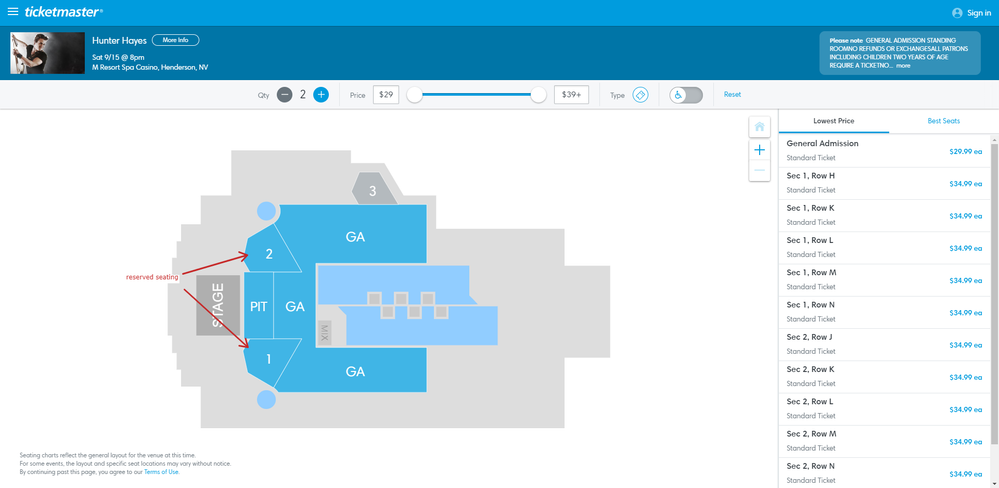 Screenshot of Tickets _ Hunter Hayes - Henderson, NV at Ticketmaster.png