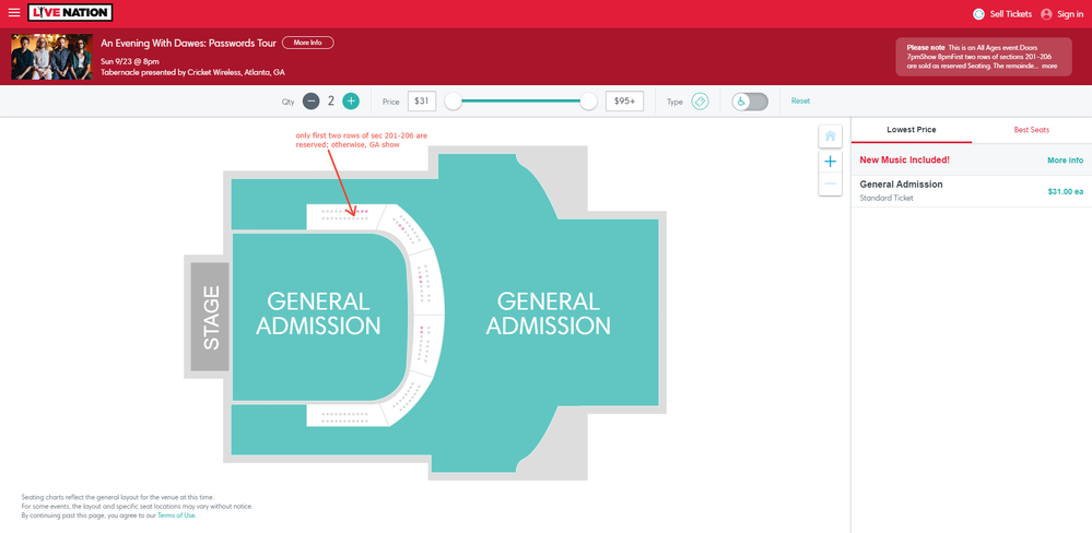 Screenshot of Tickets _ An Evening With Dawes_ Passwords Tour - Atlanta, GA at Live Nation.png