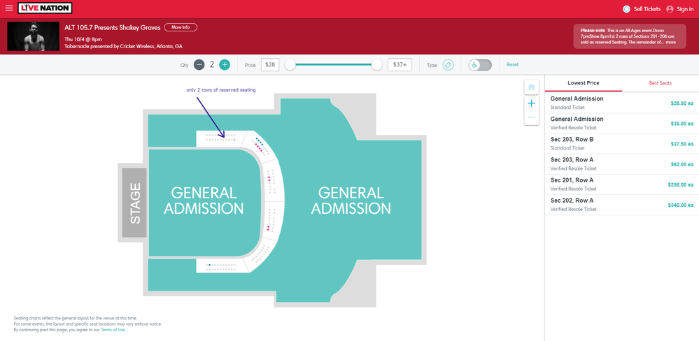 Screenshot of Tickets _ ALT 105.7 Presents Shakey Graves - Atlanta, GA at Live Nation.png