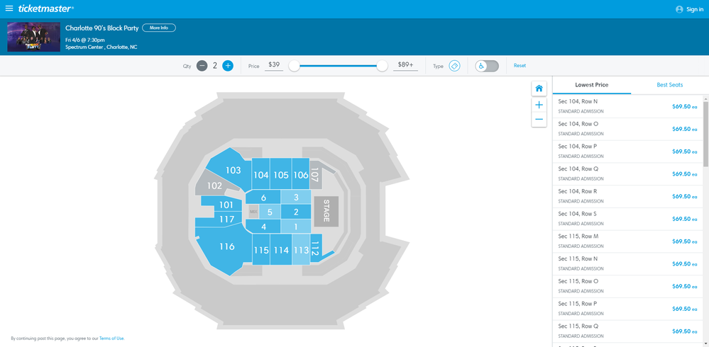 Screenshot of Tickets _ Charlotte 90's Block Party - Charlotte, NC at Ticketmaster.png