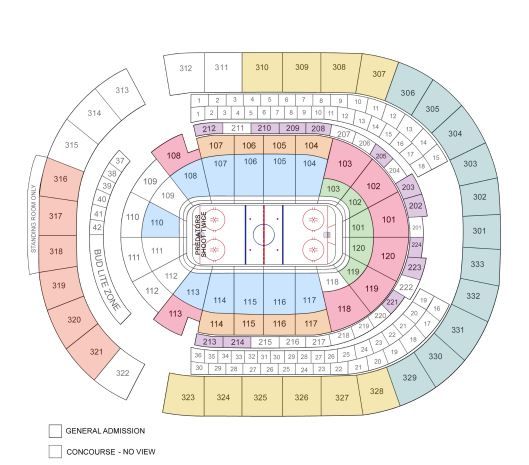 StubHub Seating Chart