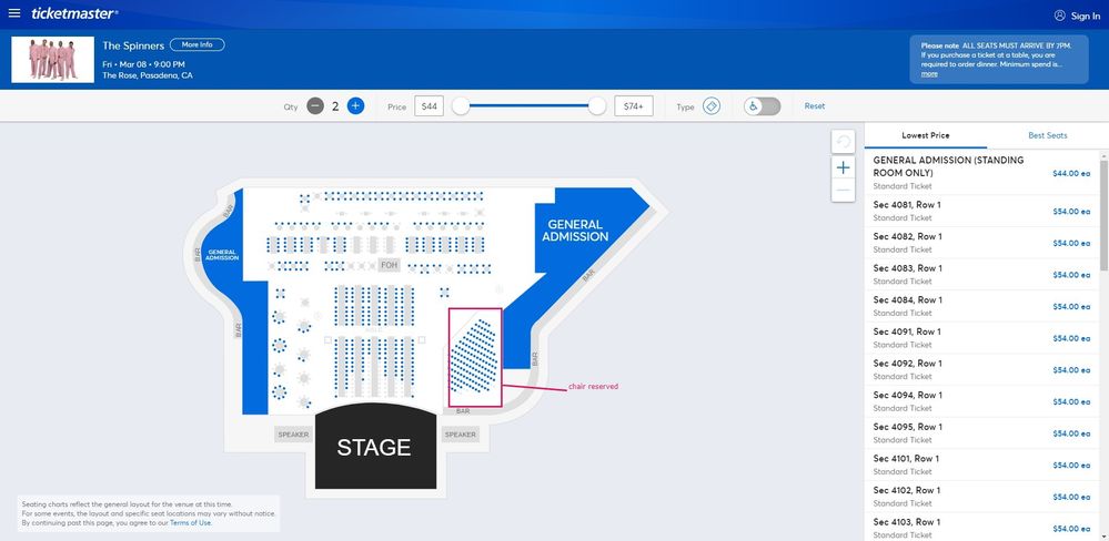 Screenshot of Tickets _ The Spinners - Pasadena, CA at Ticketmaster.jpg