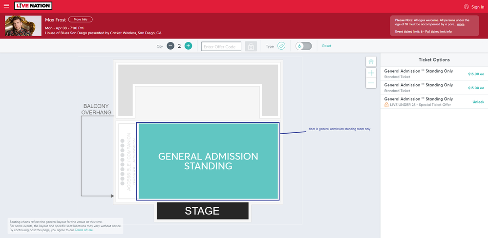 Screenshot of Tickets _ Max Frost - San Diego, CA at Live Nation.png