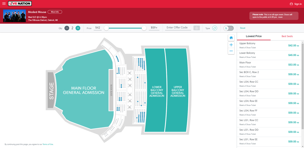 Screenshot of Tickets _ Modest Mouse - Detroit, MI at Live Nation.png