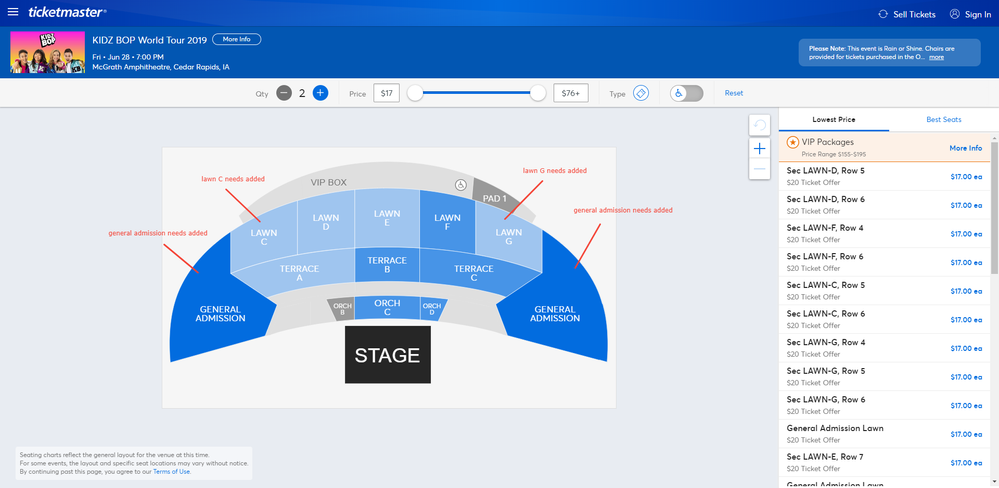 Screenshot of Tickets _ KIDZ BOP World Tour 2019 - Cedar Rapids, IA at Ticketmaster.png