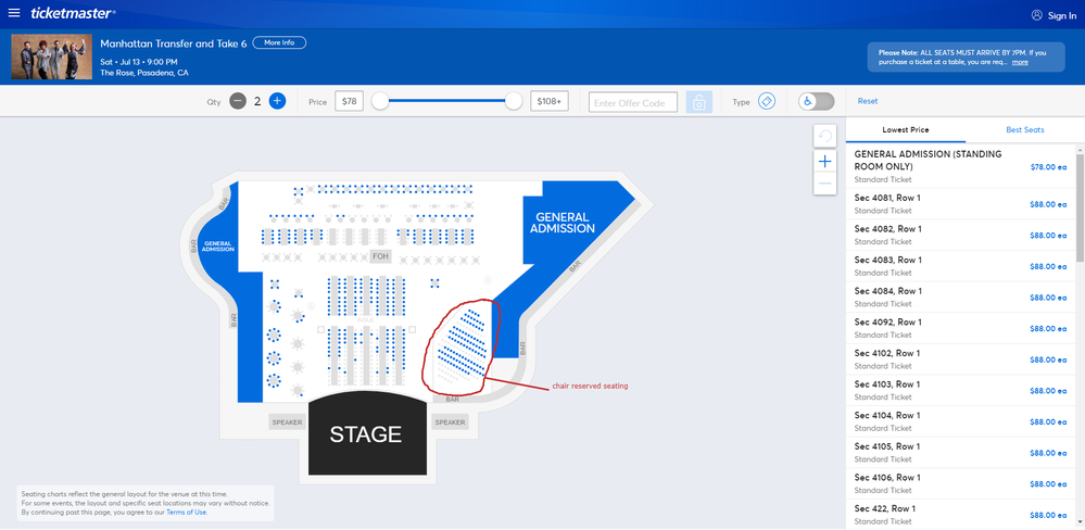 Screenshot of Tickets _ Manhattan Transfer and Take 6 - Pasadena, CA at Ticketmaster.png