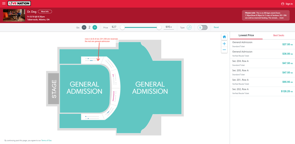 Screenshot of Tickets _ Dr. Dog - Atlanta, GA at Live Nation.png