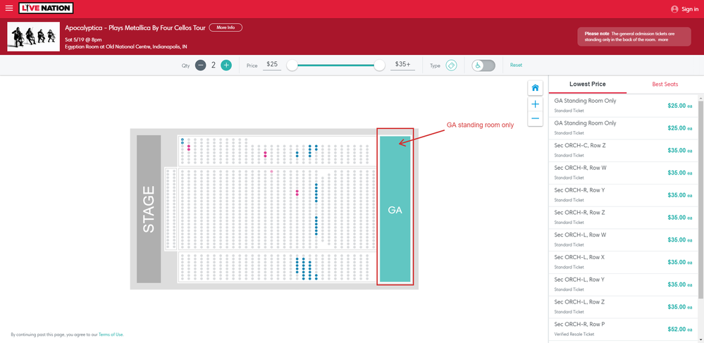 Screenshot of Tickets _ Apocalyptica - Plays Metallica By Four Cellos Tour - Indianapolis, IN at Live Nation.png