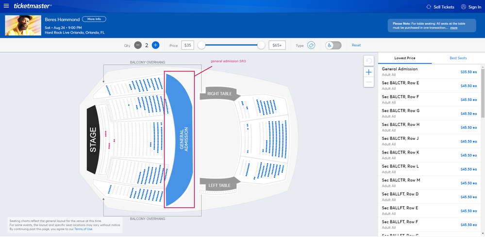 Screenshot of Tickets _ Beres Hammond - Orlando, FL at Ticketmaster.png