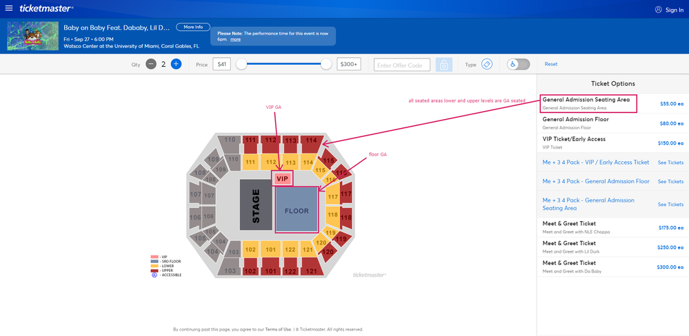 Screenshot of Tickets _ Baby on Baby Feat. Dababy, Lil Durk & NLE Choppa - Coral Gables, FL at Ticketmaster.png