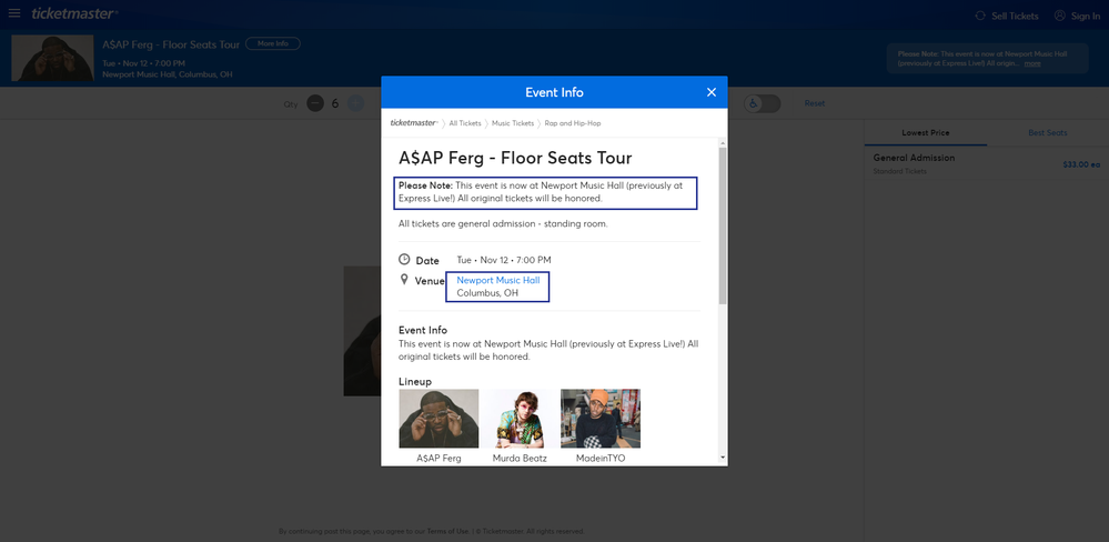 Screenshot of Tickets _ A$AP Ferg - Floor Seats Tour - Columbus, OH at Ticketmaster.png