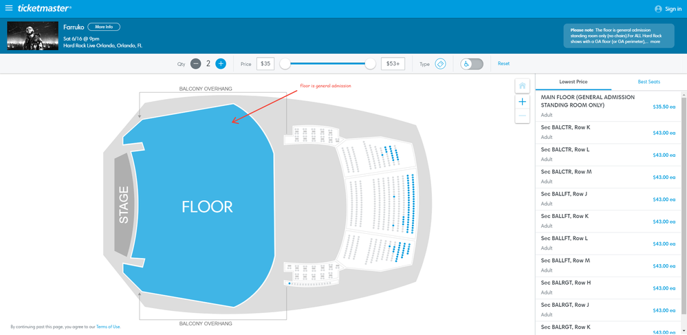 Screenshot of Tickets _ Farruko - Orlando, FL at Ticketmaster.png