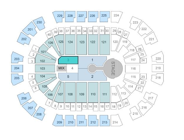 StubHub Map